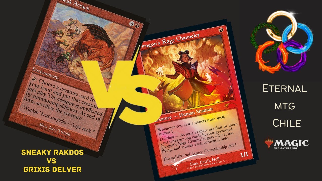 Sneaky Rakdos Vs Grixis Delver [Legacy Gameplay]