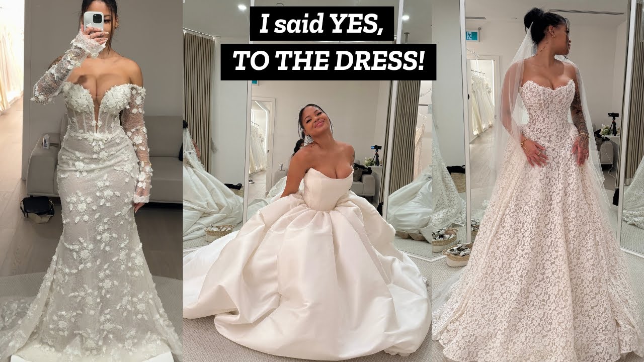 Wedding Dress Shopping | I Said YES To The Dress!!! (Wedding Series EP. 2)