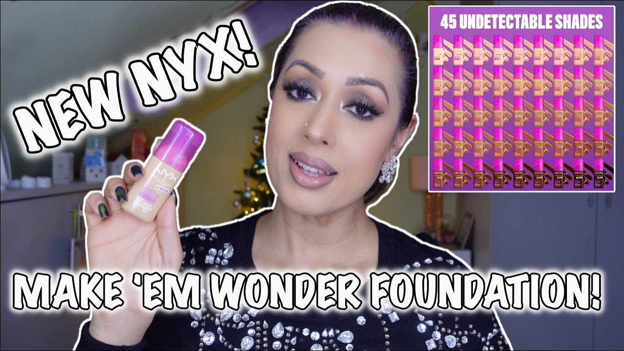 ОБЗОР: НОВИНКА! Тональный крем NYX Make Em Wonder