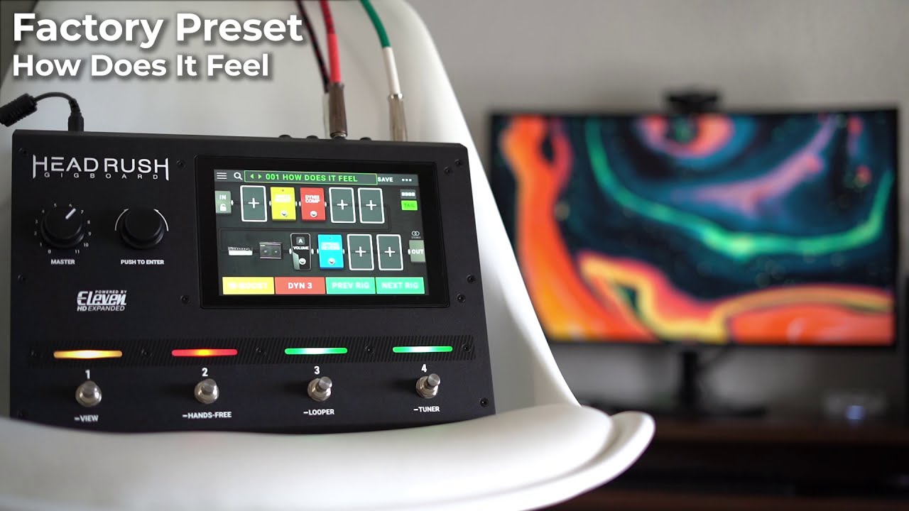 HeadRush Gigboard - My 10 Favorite Presets - Demo!