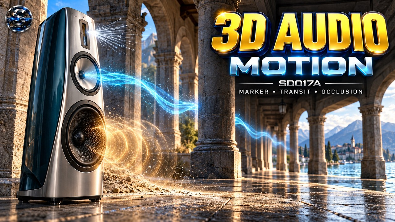3D Audio Motion SD017A | Stereo Soundstage for Headphones & Speakers | SONORVEX