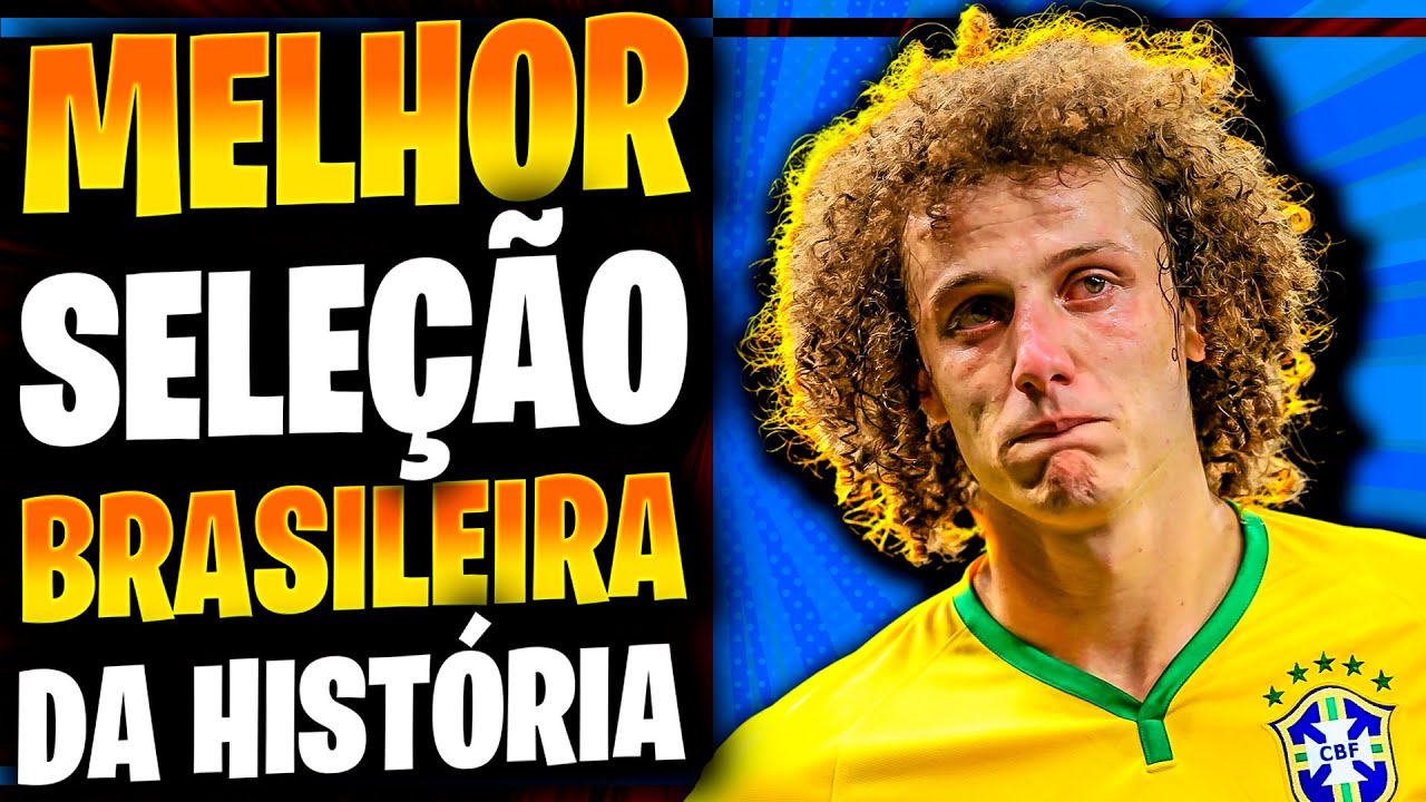 Os MELHORES jogadores da Seleção Brasileira de TODOS OS TEMPOS