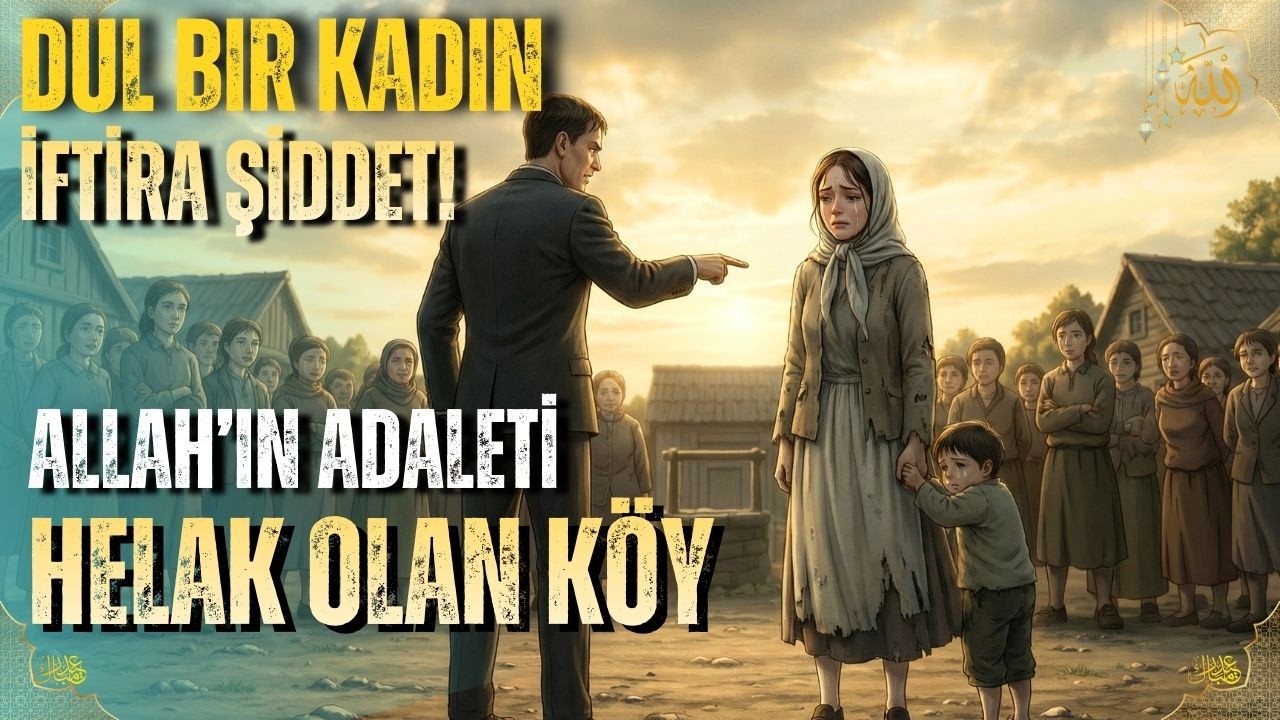 Namussuz Dediler, İftira Attılar! Dul Bir Kadının Ahı Köyü Helak Etti! | İbretlik Dini Hikâyeler