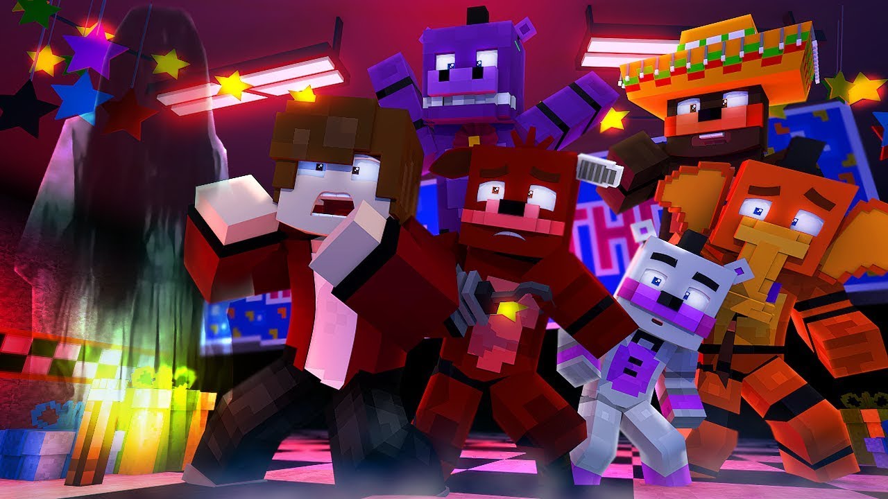 Minecraft FNAF 6 Pizzeria Simulator - ПРИЗРАК ПИЦЦЕРИИ! (Minecraft Roleplay)
