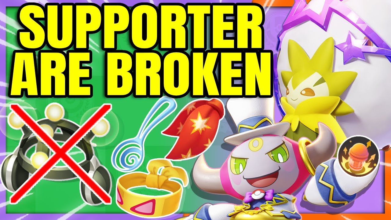 Playing DAMAGE BUILDS on HOOPA and ELDEGOSS is Insane now | Pokemon Unite