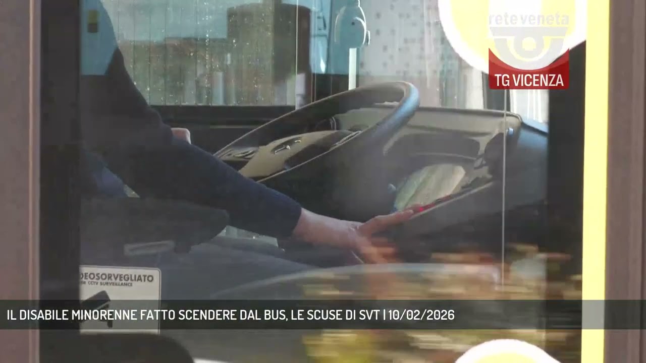IL DISABILE MINORENNE FATTO SCENDERE DAL BUS, LE SCUSE DI SVT | 10/02/2026