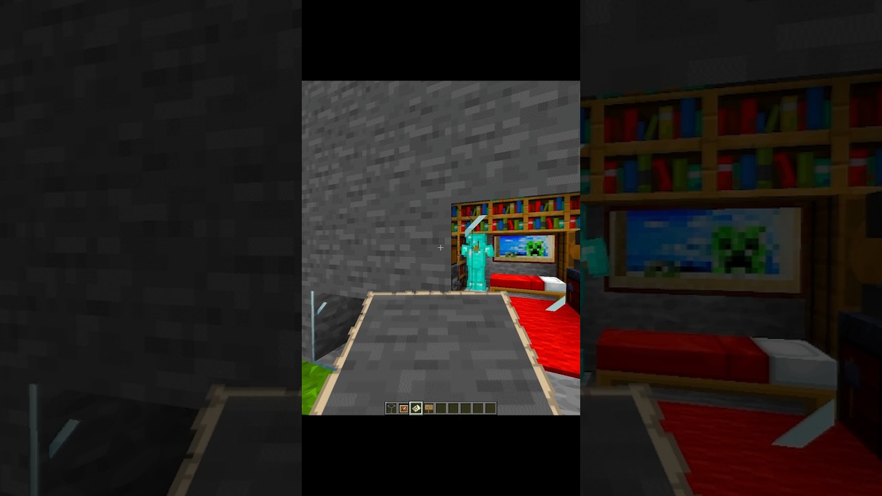 Minecraft Fake Wall Map! 🤯