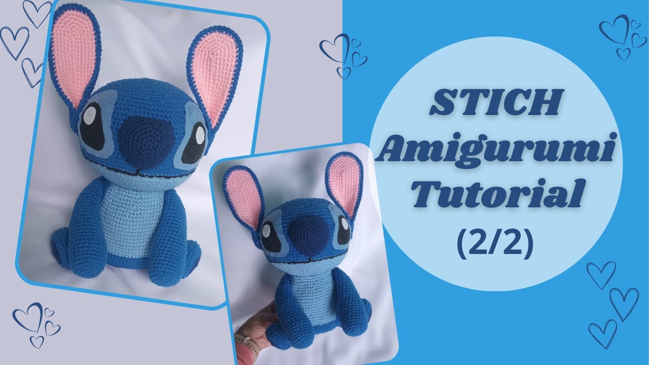 STICH AMIGURUMI 💙 | Nivel intermedio (2/2)