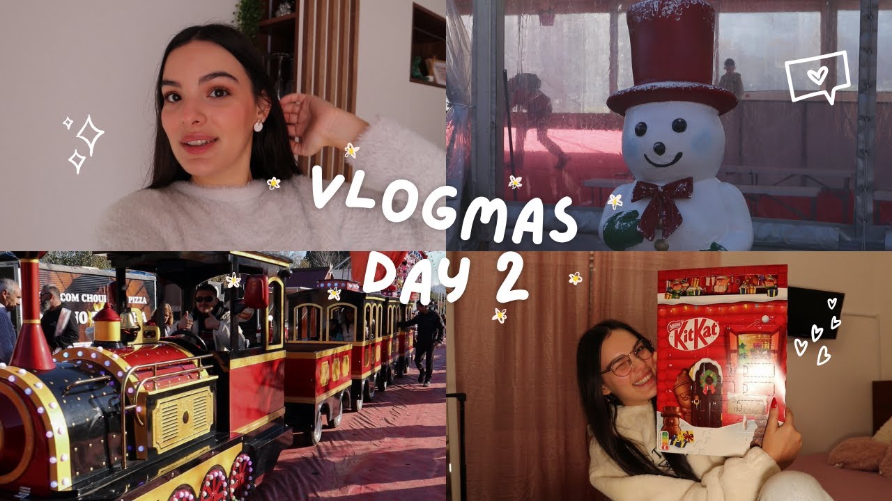 Feira de Natal e chegada a Lisboa | Vlogmas 2