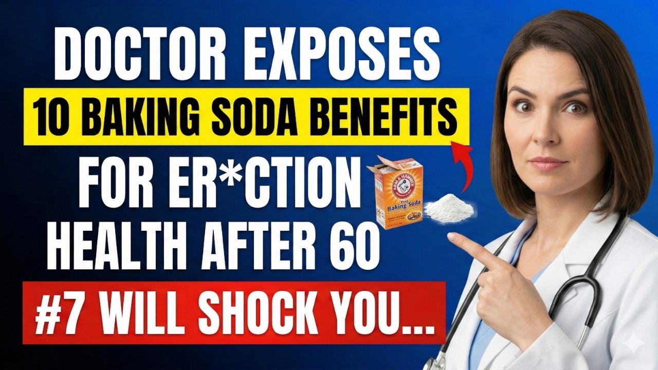 Men Over 60: 10 Amazing Benefits of Baking Soda for Erections That Most Men Never Knew About