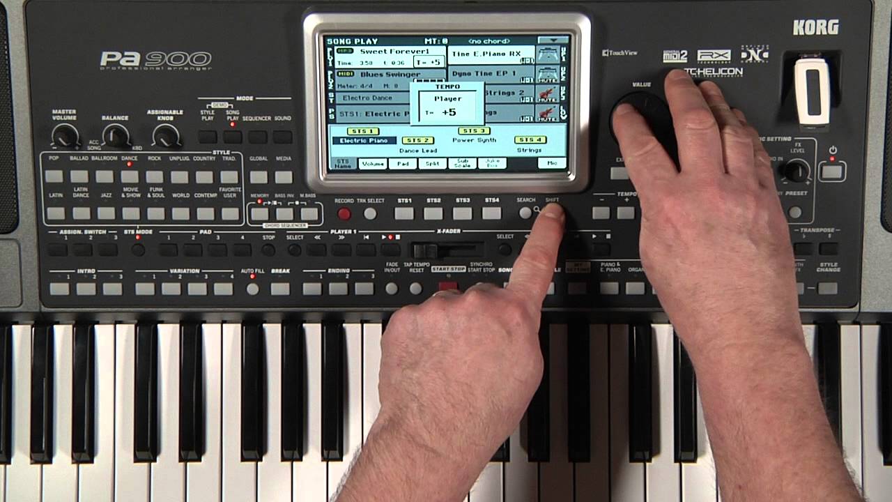 Профессиональный аранжировочный синтезатор Korg PA900 — введение и обзор