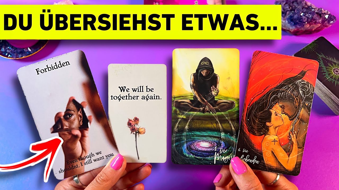 HEIMLICH 👁 JEMAND meldet sich trotz SEHNSUCHT nicht denn das gehört zu seinem PLAN... Tarot Liebe
