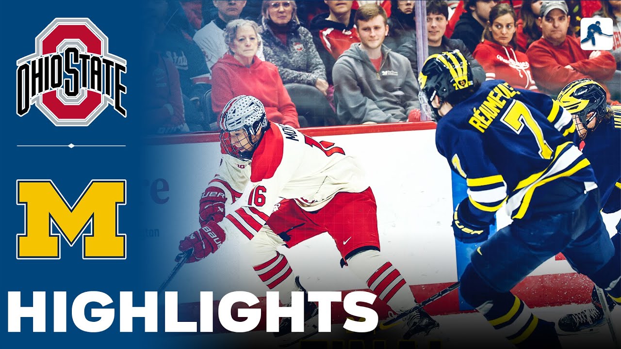 Ohio State vs Michigan | NCAA College Hockey | Highlights - February 28, 2025