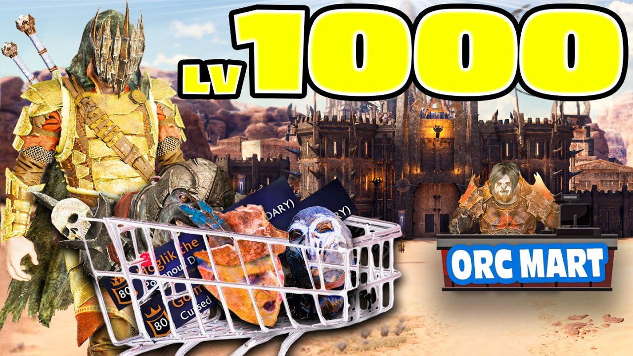 RAIDING LEVEL 1000+ FORTS 🔥🛍️ Orc Shopping Spree!