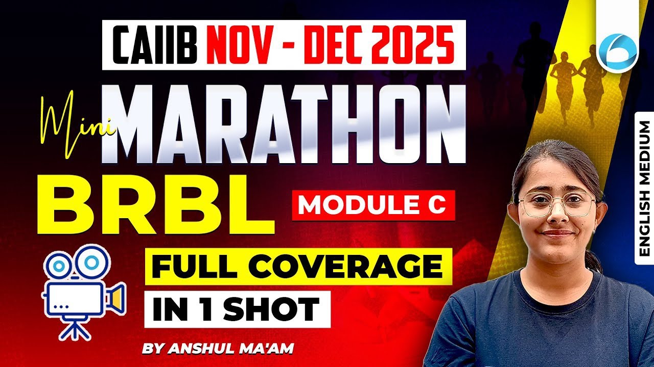 CAIIB BRBL Mini MARATHON Module C FULL Coverage | CAIIB Nov Dec 2025 | CAIIB English Medium