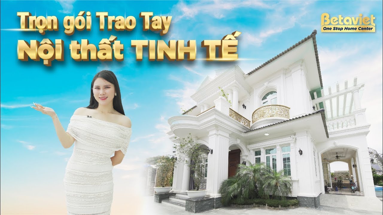 Ấn Tượng Với Biệt Thự Mái Nhật Sang Xịn Mịn Nội Thất Trắng Đẳng Cấp