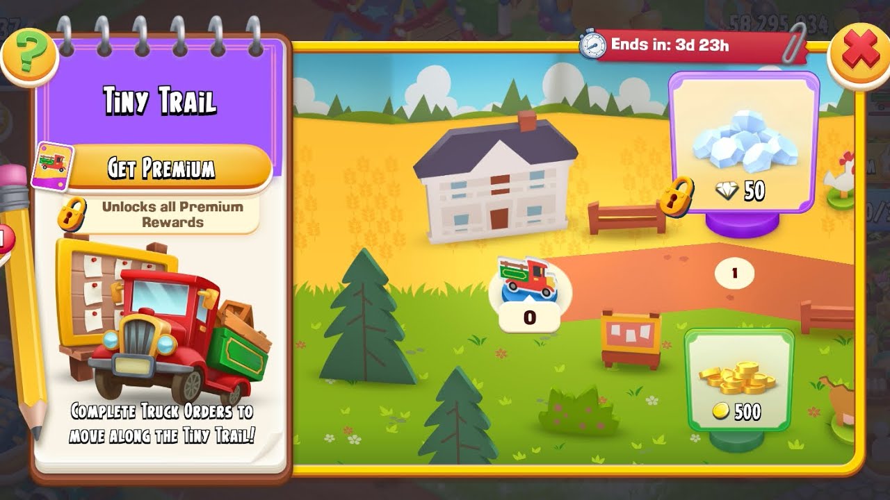 Hay Day | Level 237 | Tiny Trail | Global Truck Order Event 