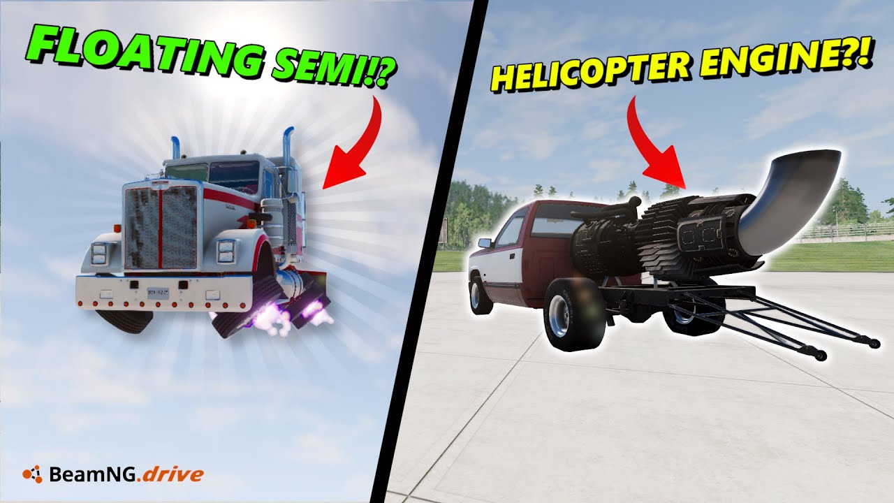 BeamNG.drive: Most Unrealistic Mods!