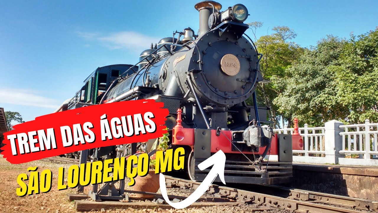 Passeio de trem São Lourenço e Soledade - MG