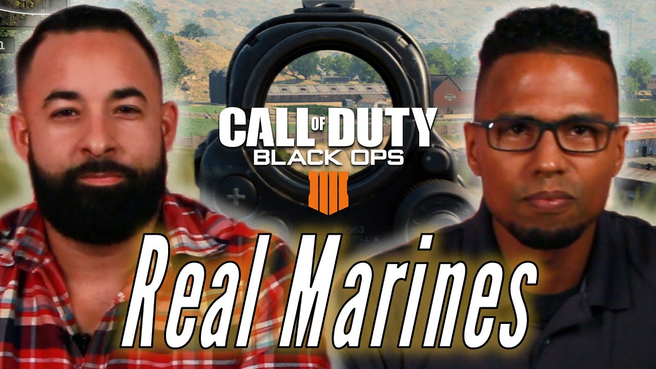 Real Marines Try To Survive Blackout In Call of Duty: Black Ops 4 &bull; Professionals Play