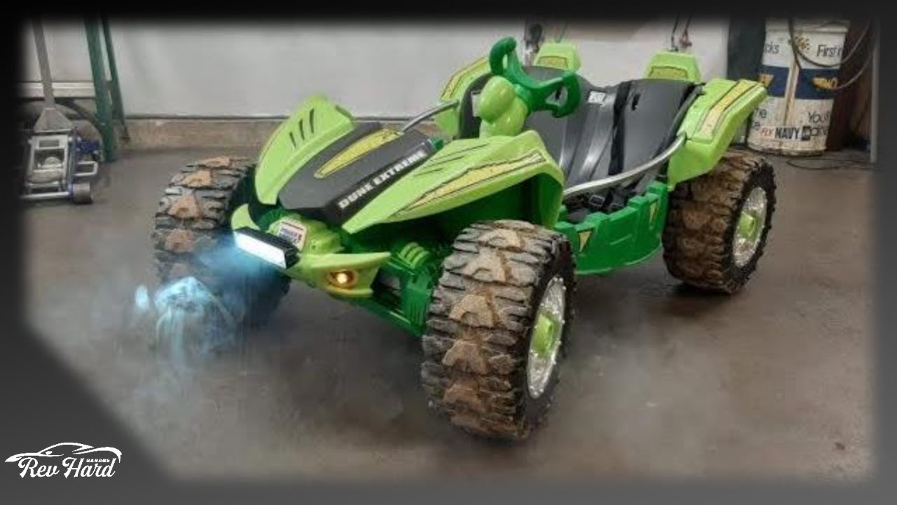 2020 Power Wheels Dune Racer Get's SUPERCHARGED!!!
