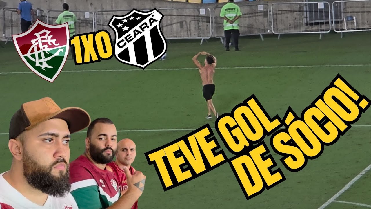 VLOG - FLUMINENSE 1 X 0 CEARÁ - ESTAMOS NO G6 !