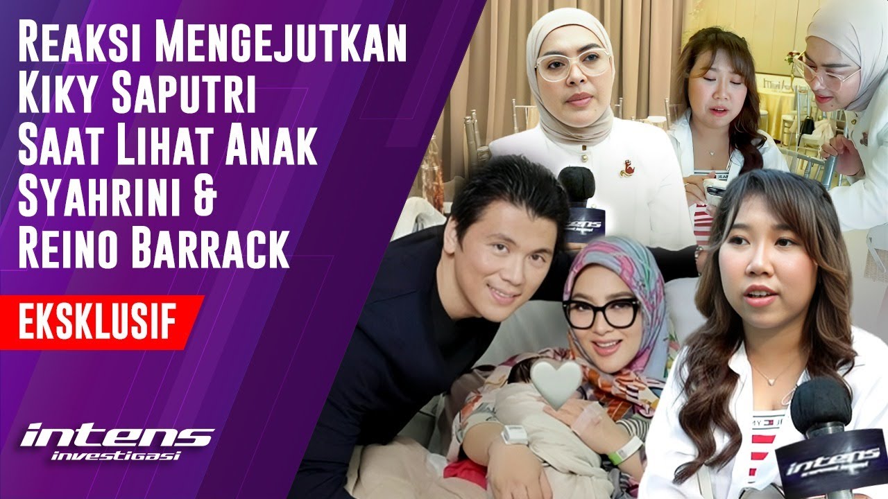 Reaksi Kiky Saputri Saat Lihat Anak Syahrini & Reino Barack | Intens Investigasi | Eps 4154