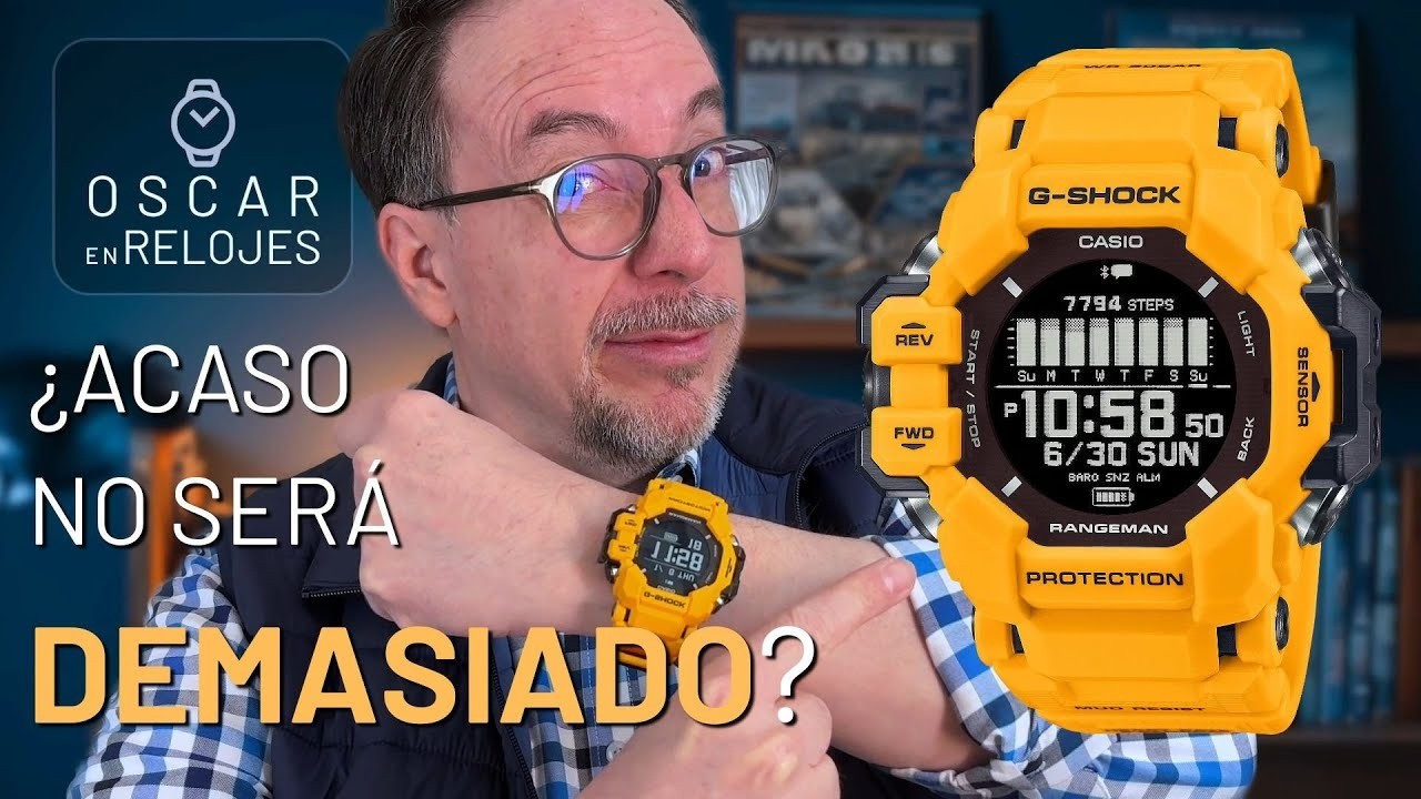 Casio G-SHOCK RANGEMAN GPR-H1000 &iquest;El mejor G-Shock para senderismo extremo en 2026?