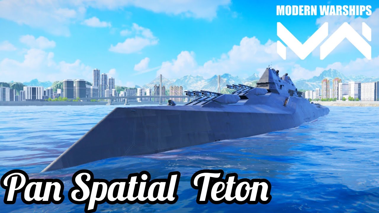 Pan Spatial Teton | Battleships Gameplay 🤯 🔥 in Modern Warships