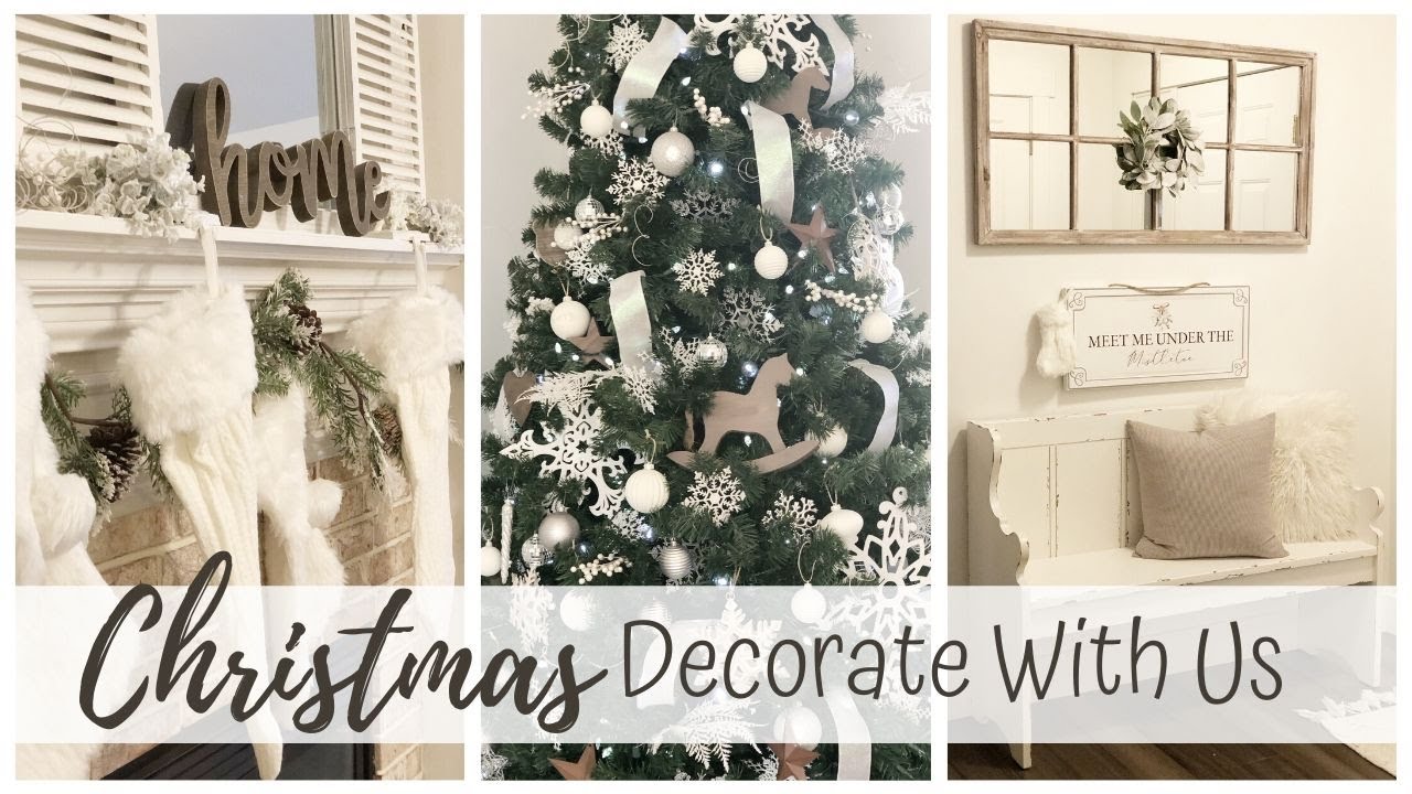 New Christmas Decorate With Us | Modern Farmhouse Christmas