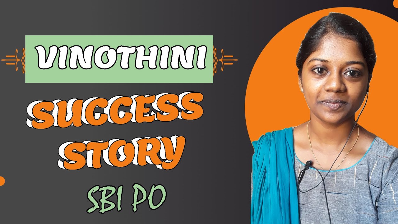 SUCCESS STORY | SBI PO | BEST MOTIVATIONAL TIPS & PREPARATION STRATEGY | Ms.VINOTHINI