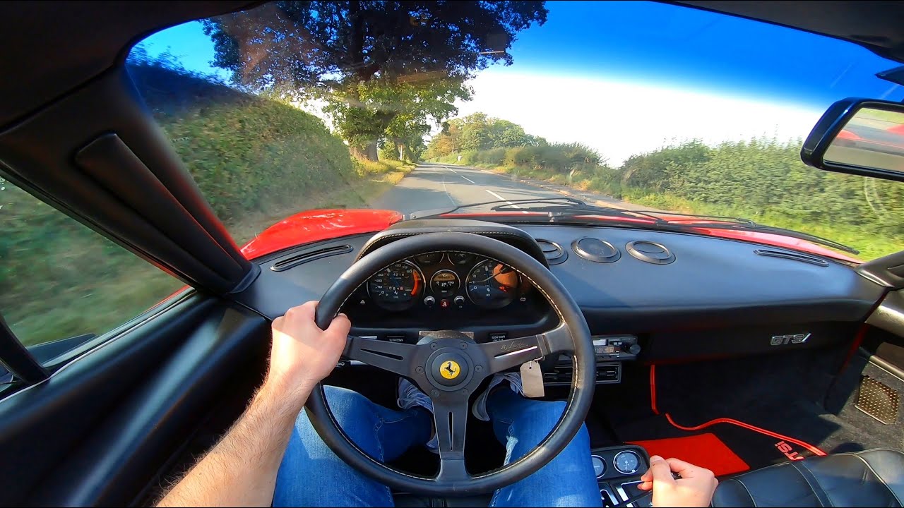 1981 Ferrari 308 GTSi 5 Speed Manual - POV Test Drive & WalkAround | Factory BB Colour Scheme
