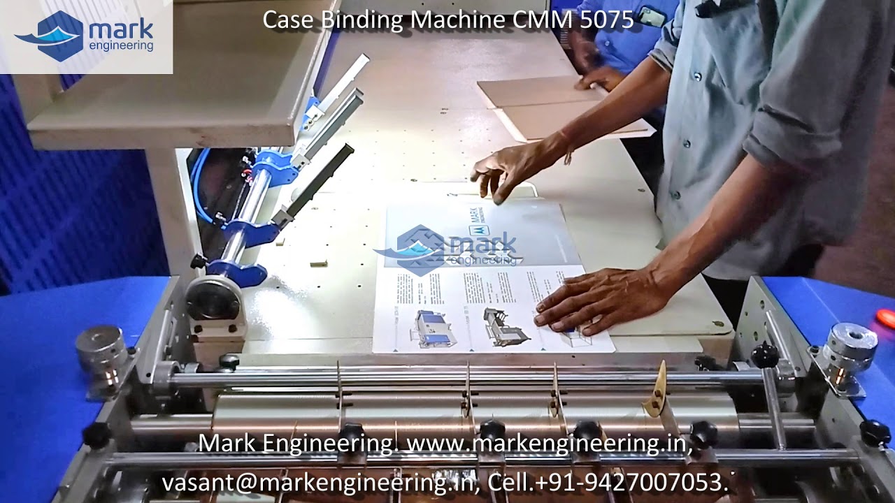 Case Binding Machine | Case Making Machine | Hard Cover Book Binding Machine