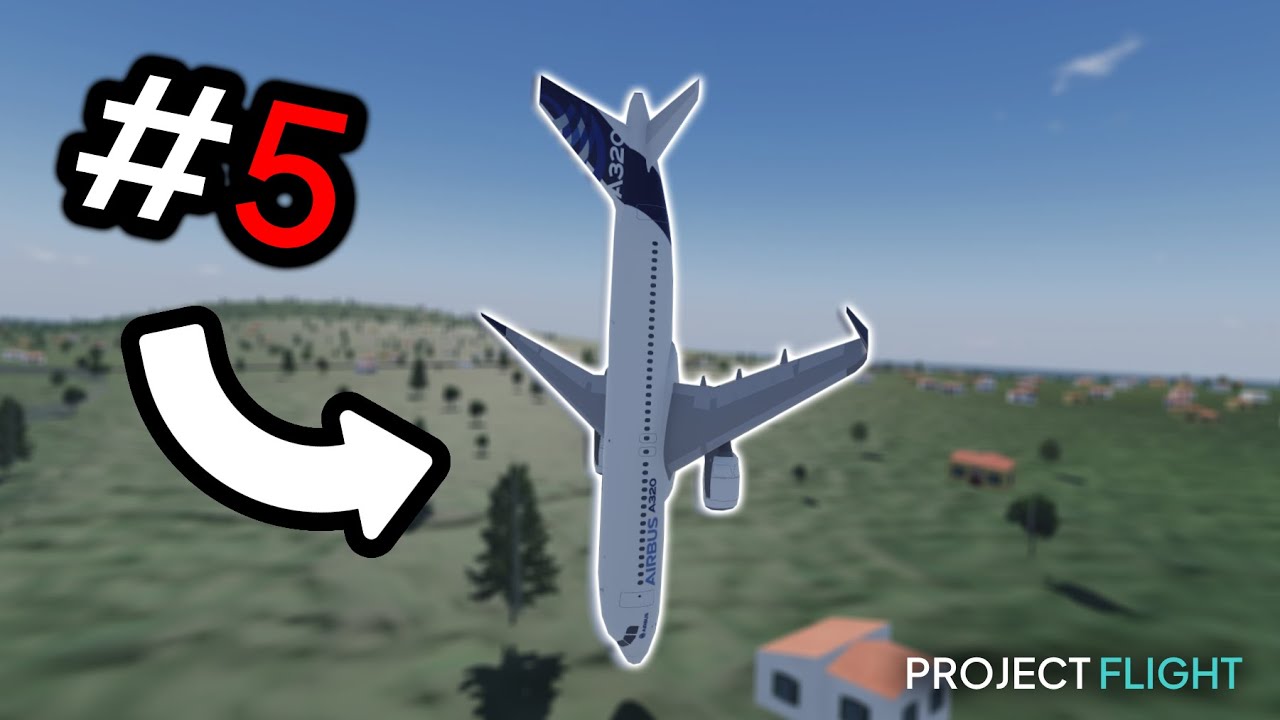 TOP 5 DESPEGUES 🛫 EN PROJECT FLIGHT 🕹️ | Parte 1