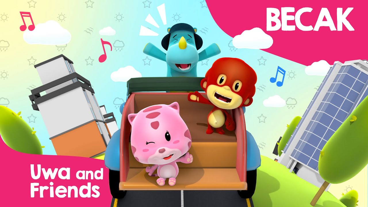 Hai Becak - lagu anak Indonesia 2022 - Lagu Becak Becak