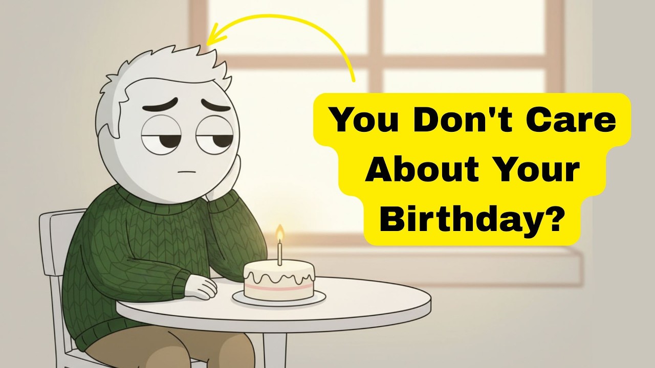 Why You Don't Care About Your Birthday — Psychology Explains