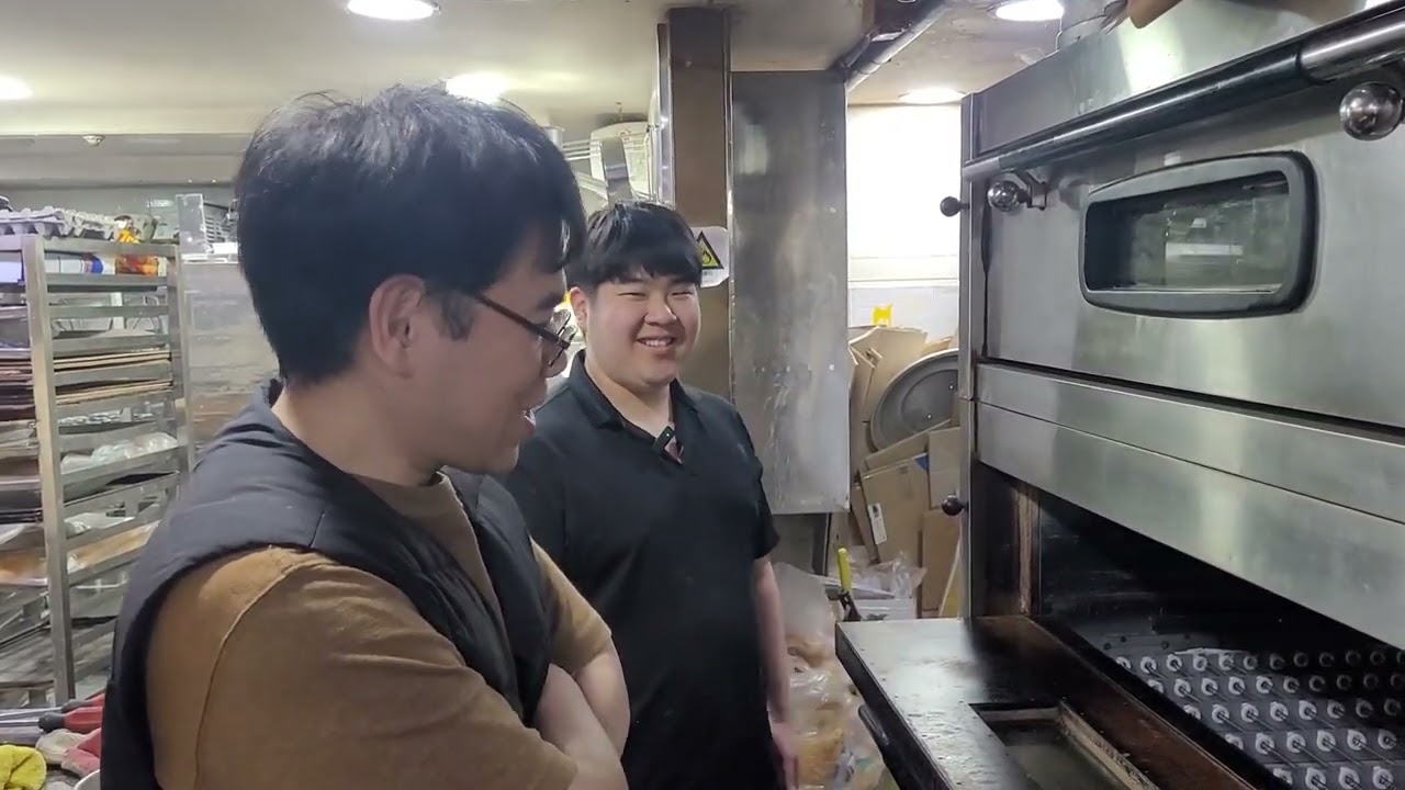 수원시 베이커리 바오밤나무, 데크오븐 돌판 교체 및 도우컨 콘프레셔 교체