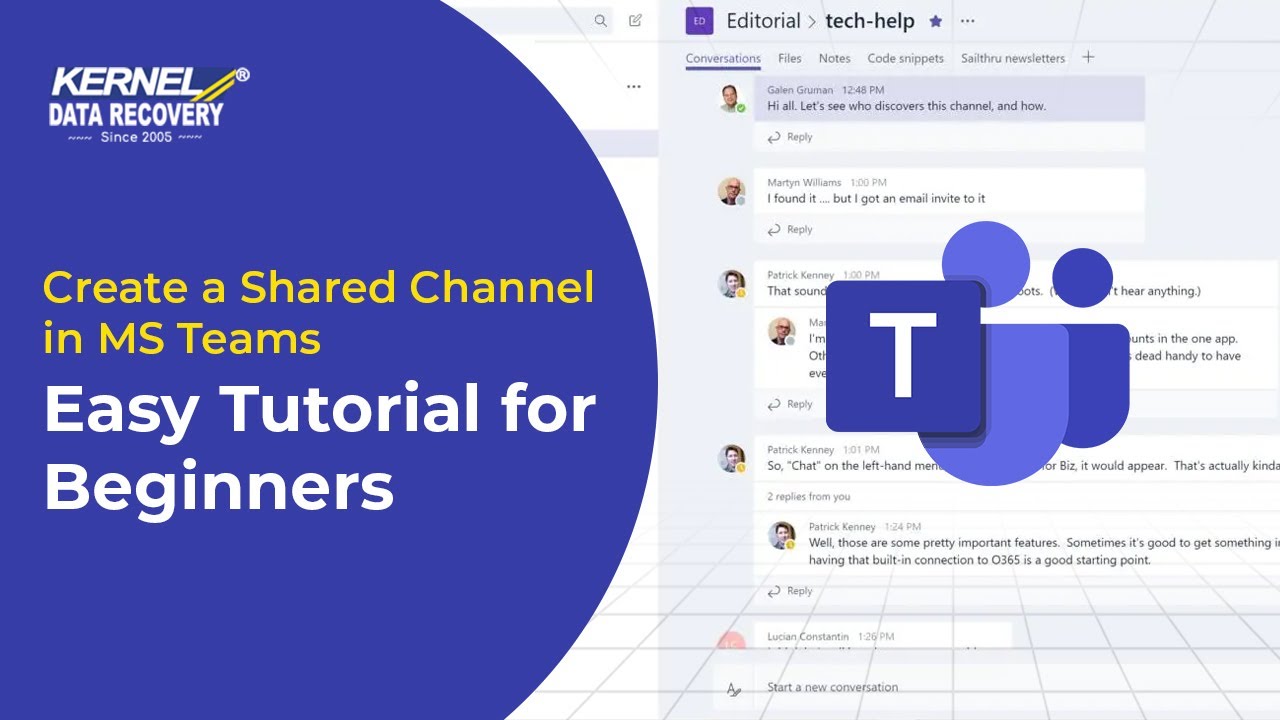 Create a Shared Channel in MS Teams | Easy Tutorial for Beginners