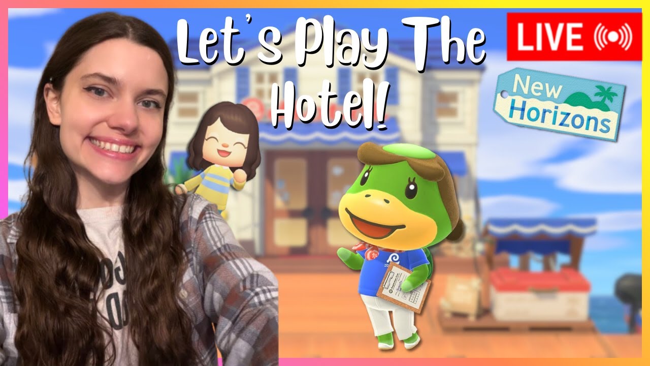 FINALLY Trying The Hotel! | Animal Crossing Livestream
