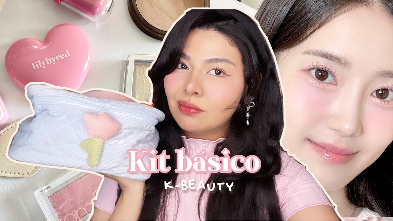 MAQUILLAJE COREANO para PRINCIPIANTES kit básico ¿Qué comprar? favoritos para latinas  ft.DOSSIER  🌷
