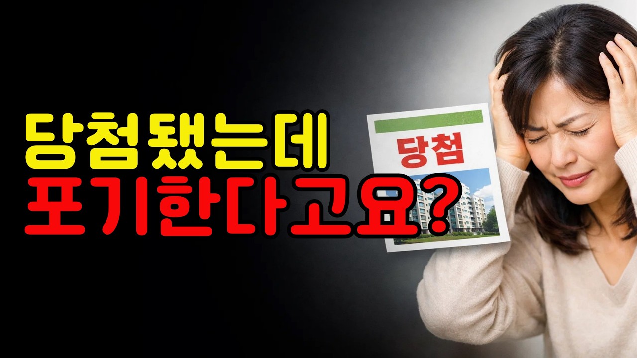 매입임대 당첨됐는데 보증금 없어서 포기 고민 중이라면 꼭 보세요