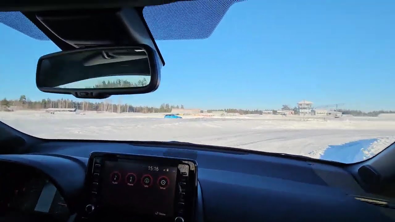 GR Yaris, Hyvinkään UA test track, February 22, 2026