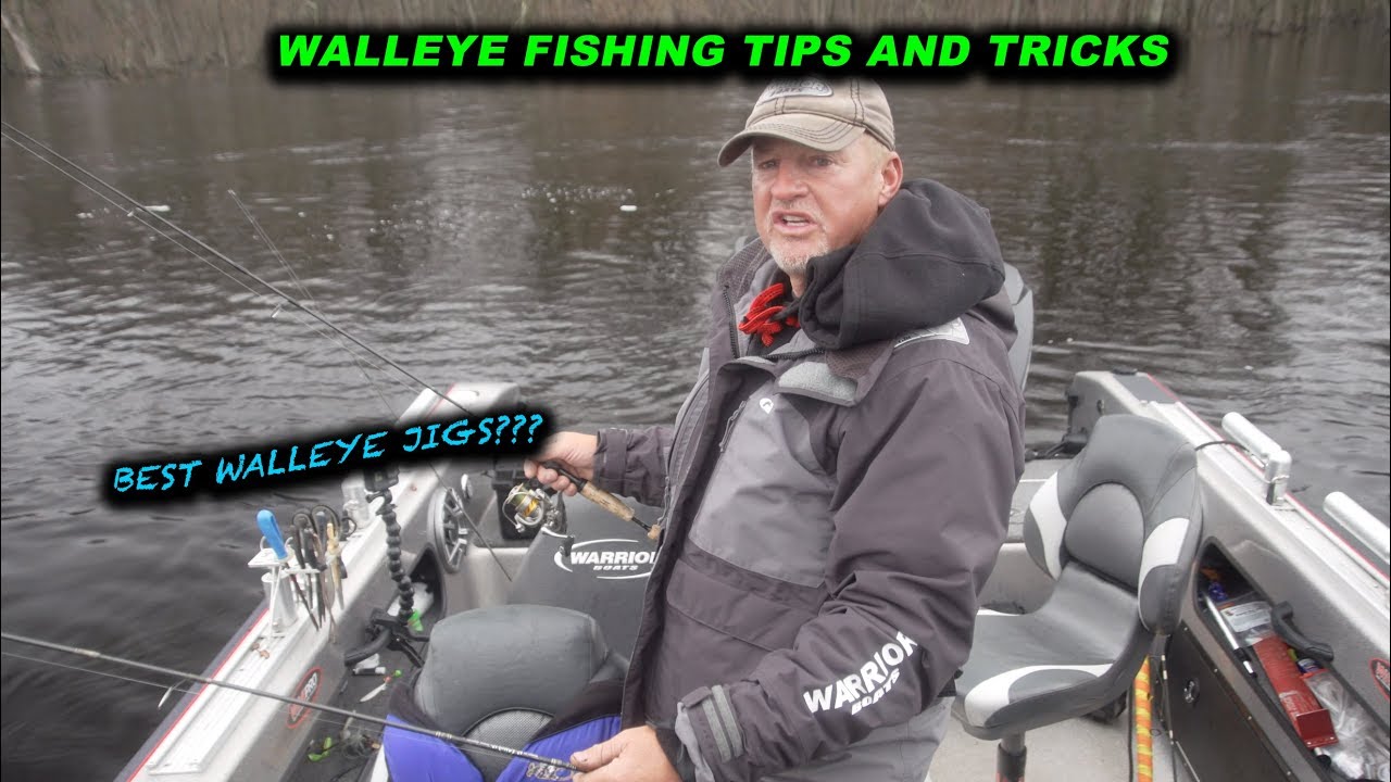 How to Drag Jigs for Walleyes (Wolf River) (Walleye fishing tip)