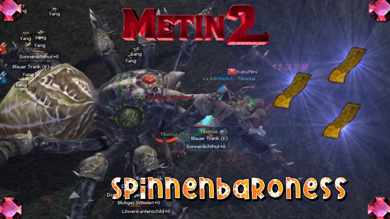 Metin2 DE RUBY/Chimera: Spinnenbaroness Run 2025! Mini-Hydra?