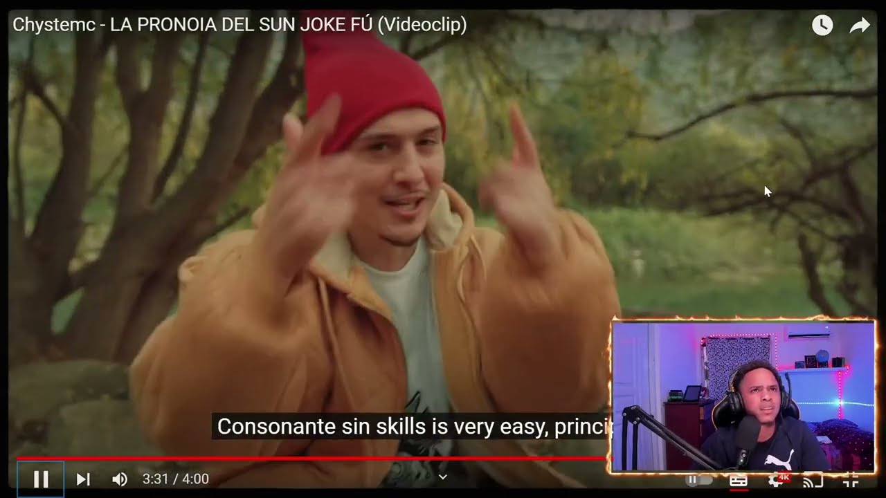 DOMINICANO REACCION A Chystemc - LA PRONOIA DEL SUN JOKE FÚ