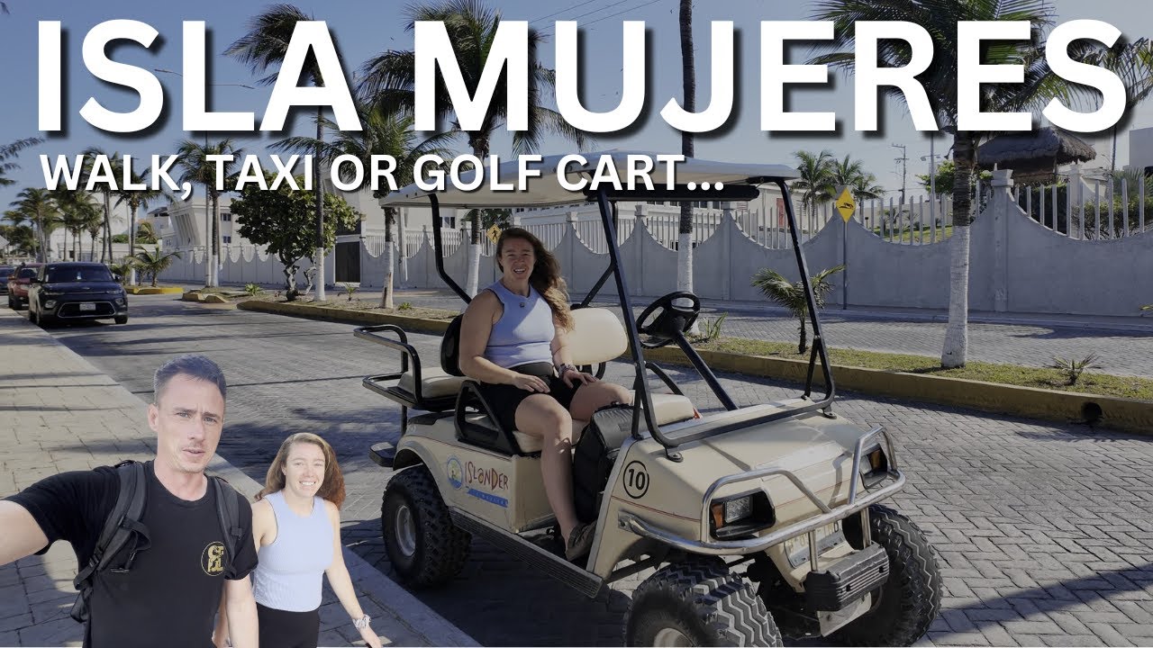 Punta Sur (South Point) on Isla Mujeres - Exploring by Golf Cart
