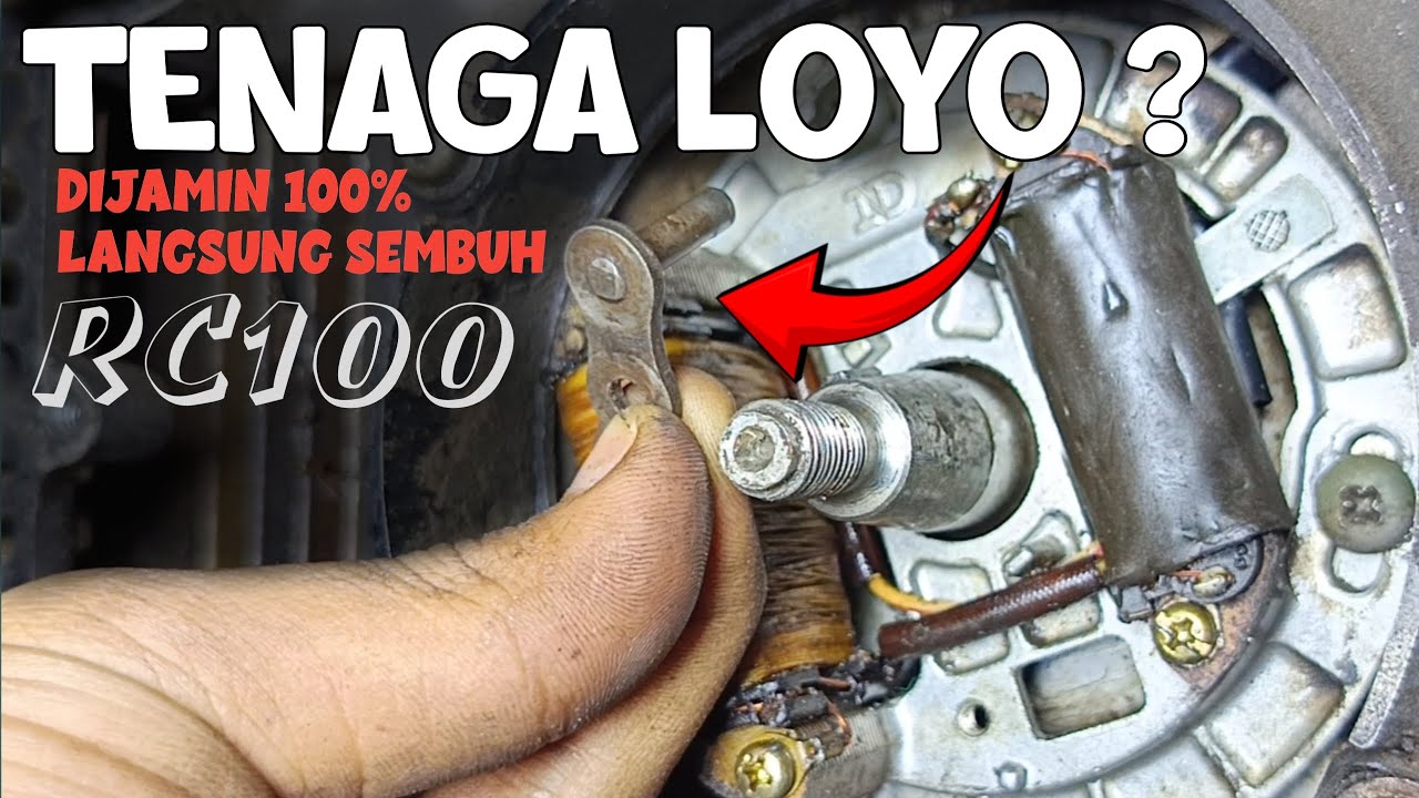 Penyebab Dan Cara Mengatsi Motor Rc 100 di gas Ngempos