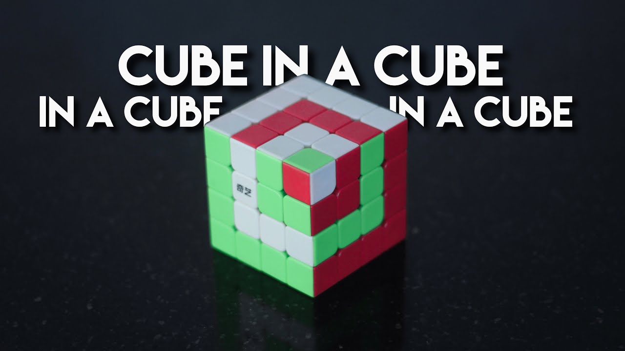 Cube in a Cube in a Cube in a Cube - 4x4 Rubik&rsquo;s cube Pattern Tutorial