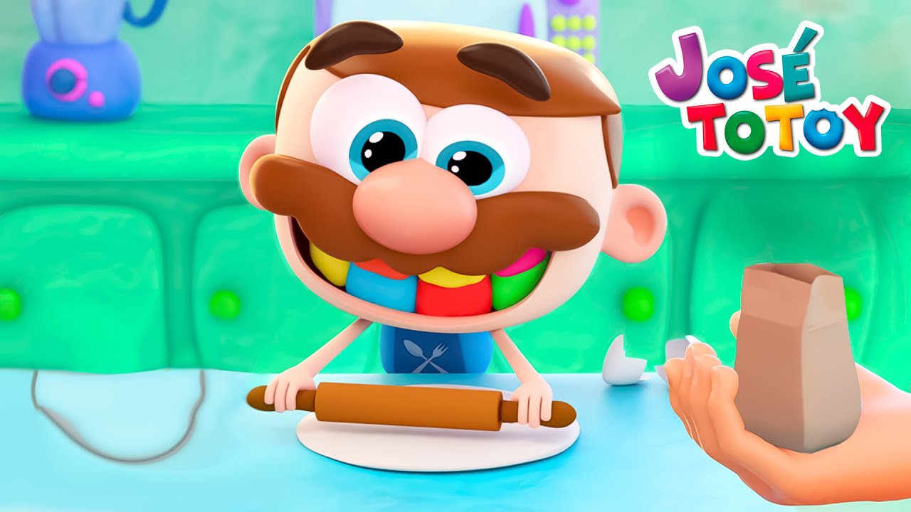 Edukacyjne kresk&oacute;wki dla dzieci | Historie Jos&eacute; Totoy | Jos&eacute; i pizza prawie pepperoni!