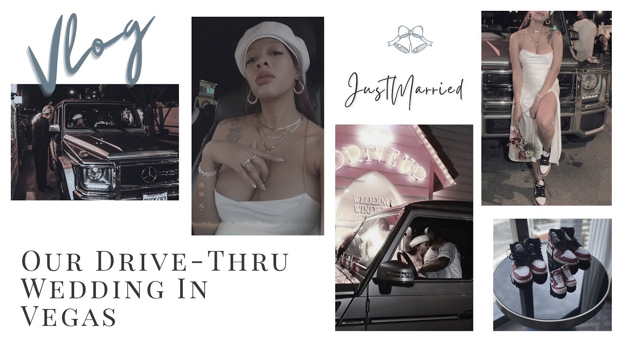 Vlog: Our Drive-Thru Wedding in Vegas... We Got Married!